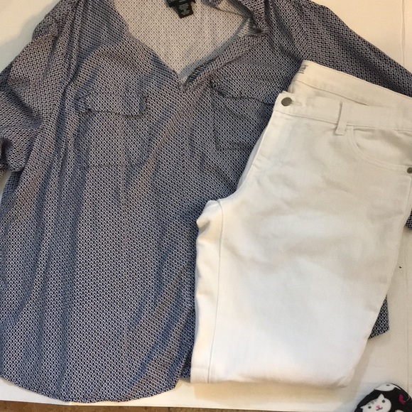 Old Navy Denim - Old Navy white jeans